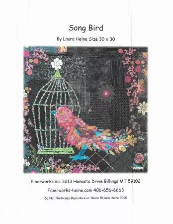 Song Bird Collage Pattern (Laura Heine)