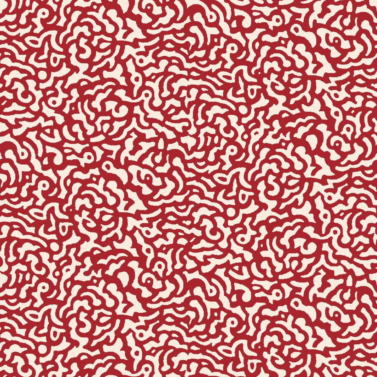 Sonnet on Deep Red Fabric