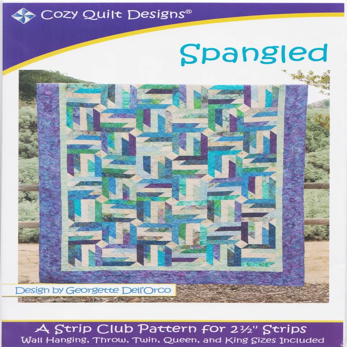 SPANGLED – Cozy Quilt Designs Pattern