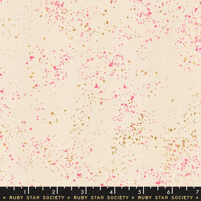 Speckled Metallic Neon Pink