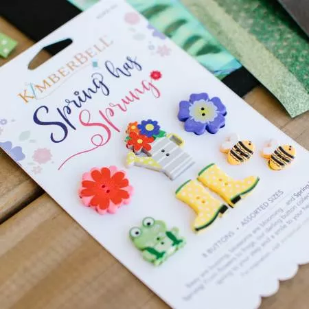 Spring Has Sprung Button Set (Kimberbell)