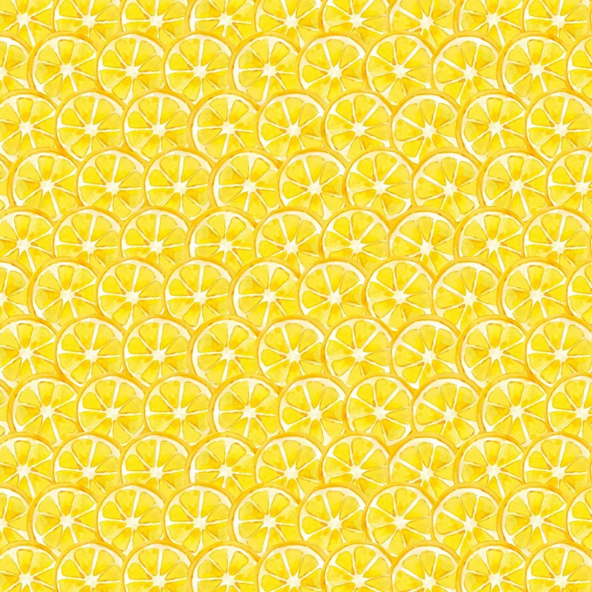Squeeze The Day Citrus Slices Yellow