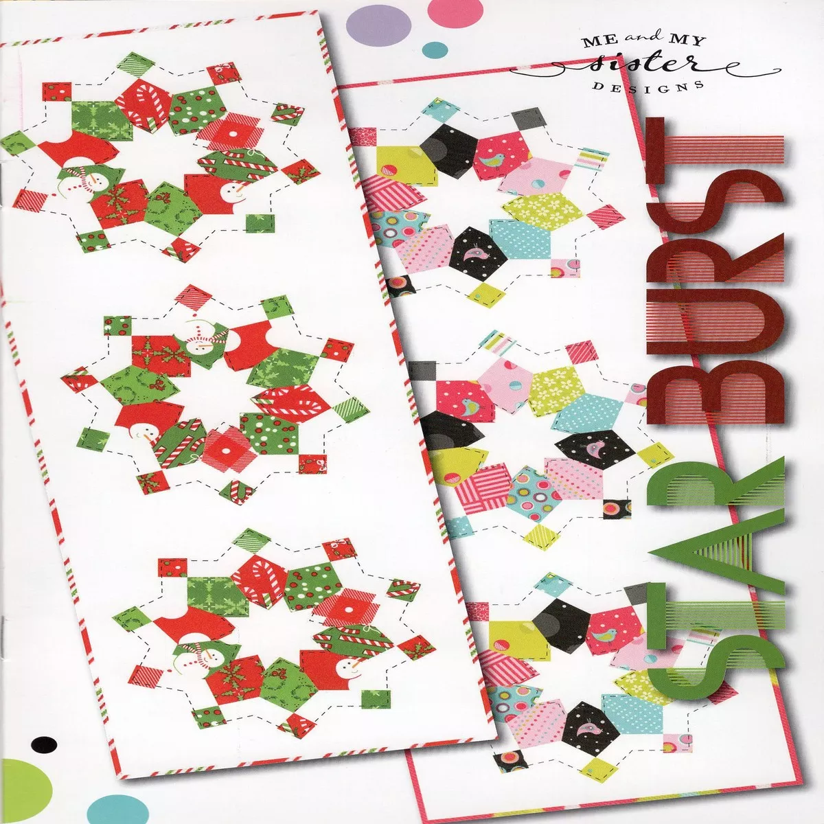 STAR BURST – Me & My Sister Designs Pattern & Template