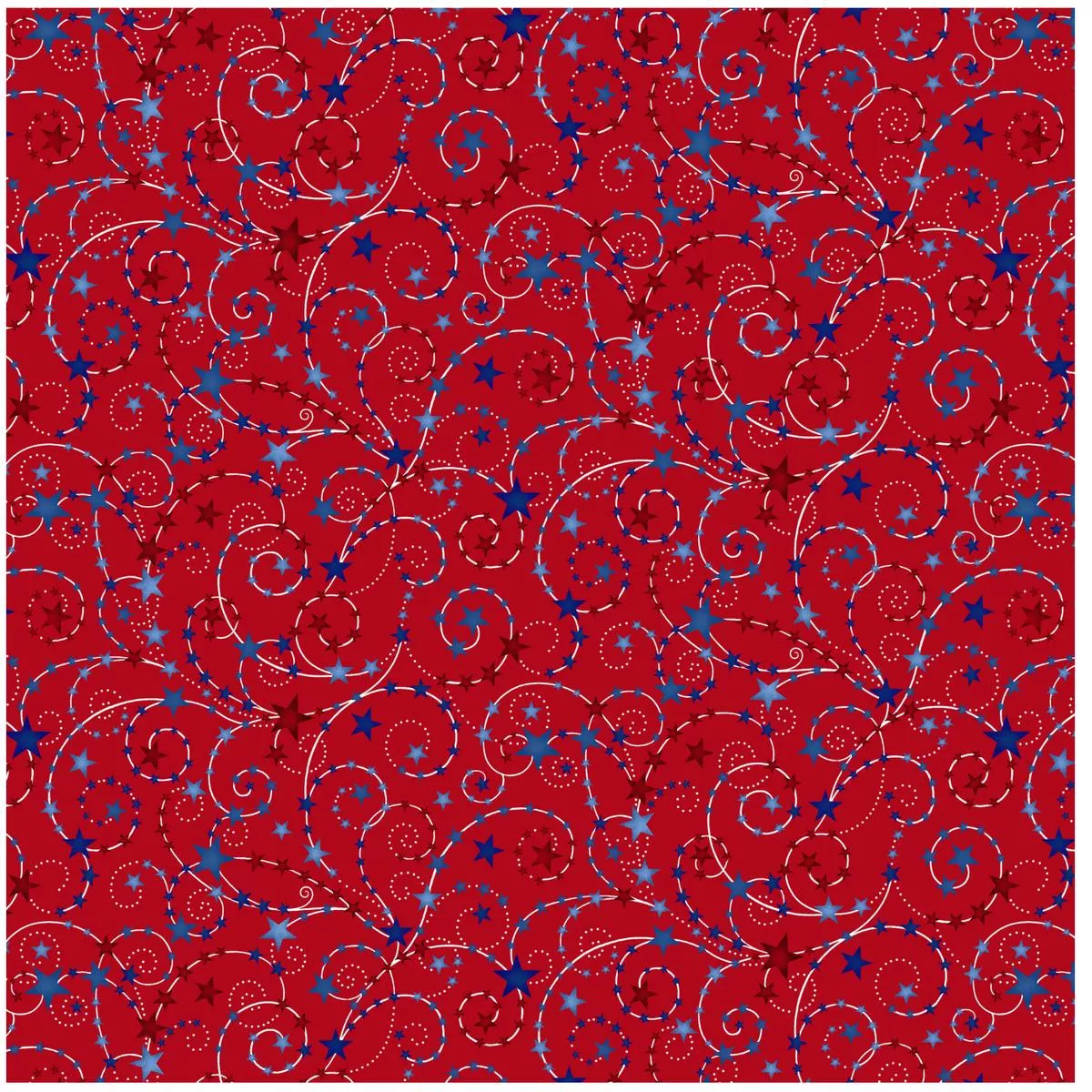 Star Spangled 108″ wideback