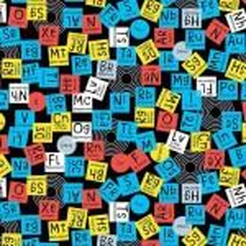 Stem Squad Periodic Elements Black