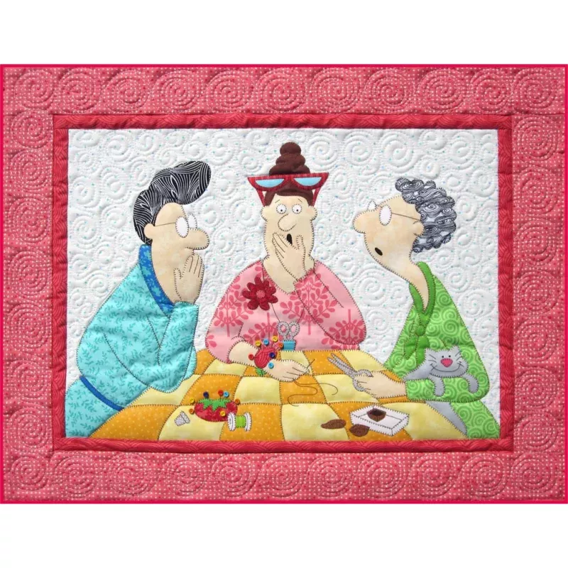 Stitch a little, talk a lot Downloadable Pattern