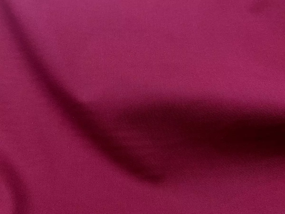 Stretch Cotton Solid - Burgundy Batiste