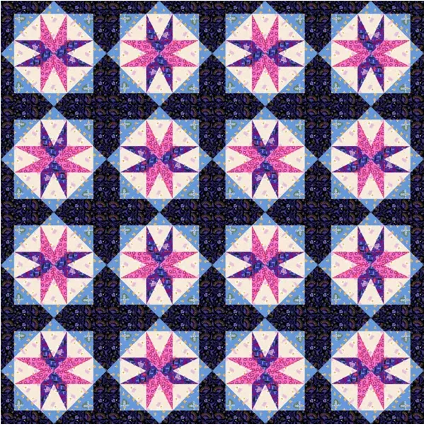 String and Story - RUBY STAR SOCIETY - Hello Alice - Star Island Quilt Kit