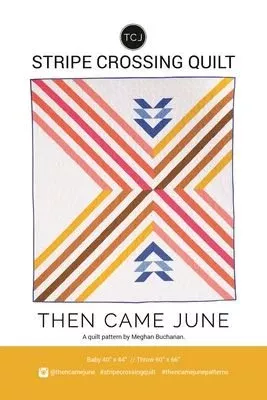 Stripe Crossing Quilt Pattern
