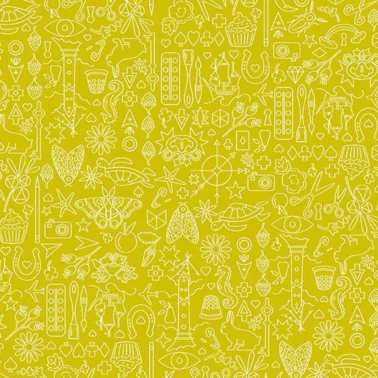Sun Print 2019 Collection - Chartreuse