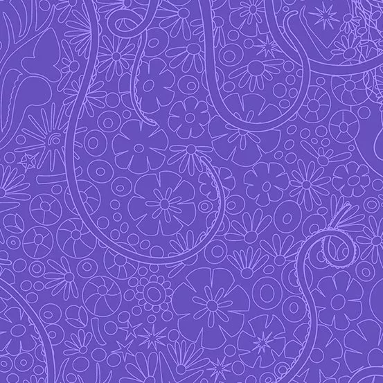 Sun Print Luminance Grape Depths