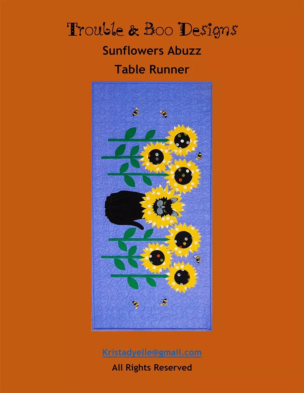 Sunflowers Abuzz