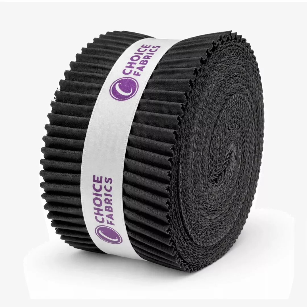 Supreme Solids - 2.5" Roll - Charcoal (40 Strips)