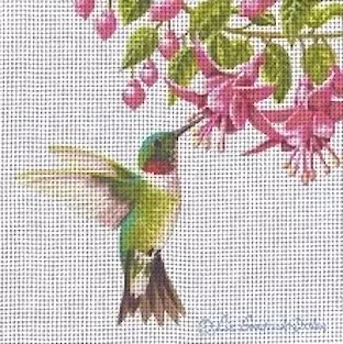 Tapestry Tent – Male Ruby Throated Hummingbird