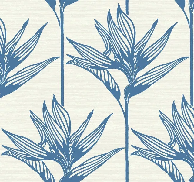 TC2671 Blue Bird Of Paradise Wallpaper