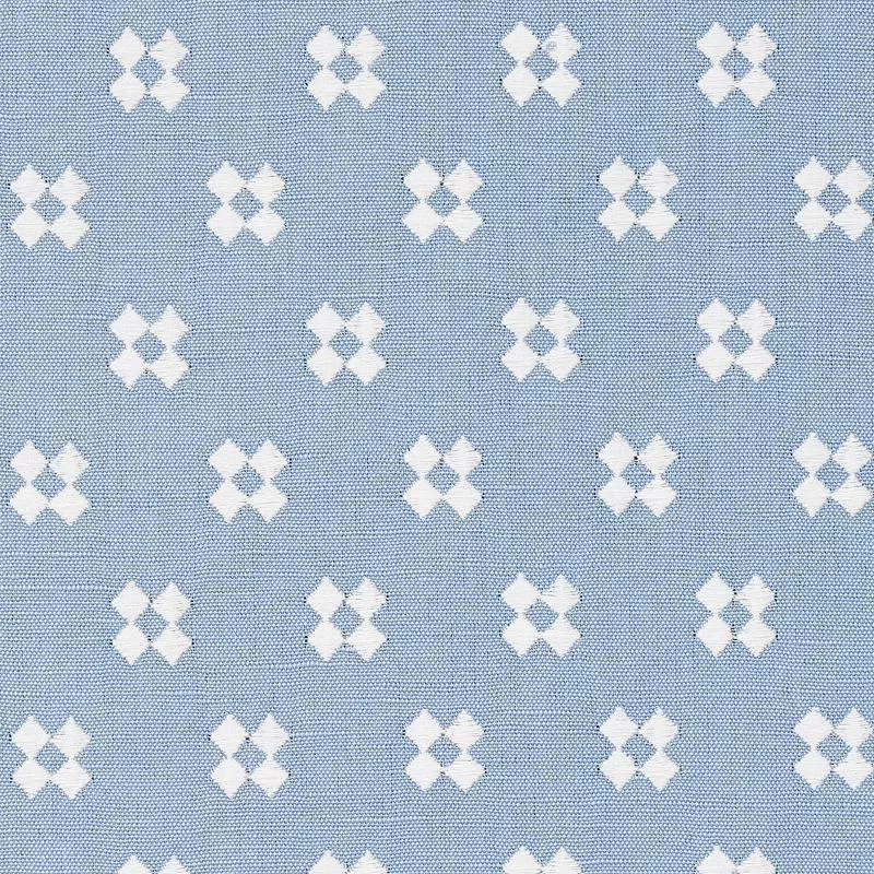 Thandie Embroidery | Ivory On Chambray