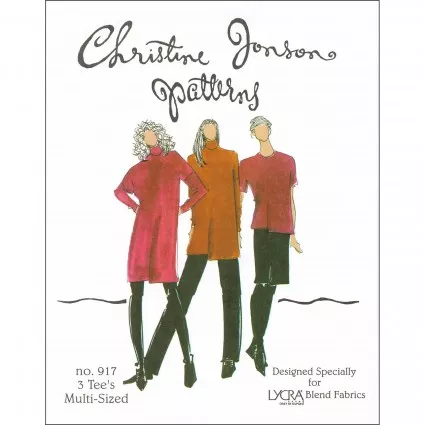 Three Tees (Christine Jonson Patterns) no. 917