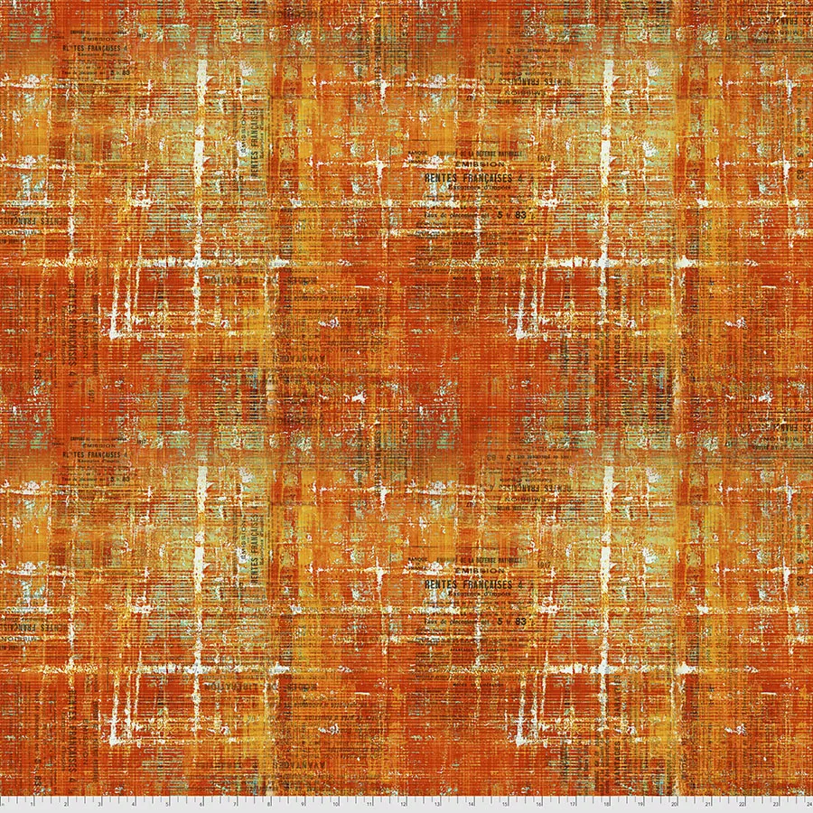 Tim Holtz Abandoned II Scraped Layers - Sienna