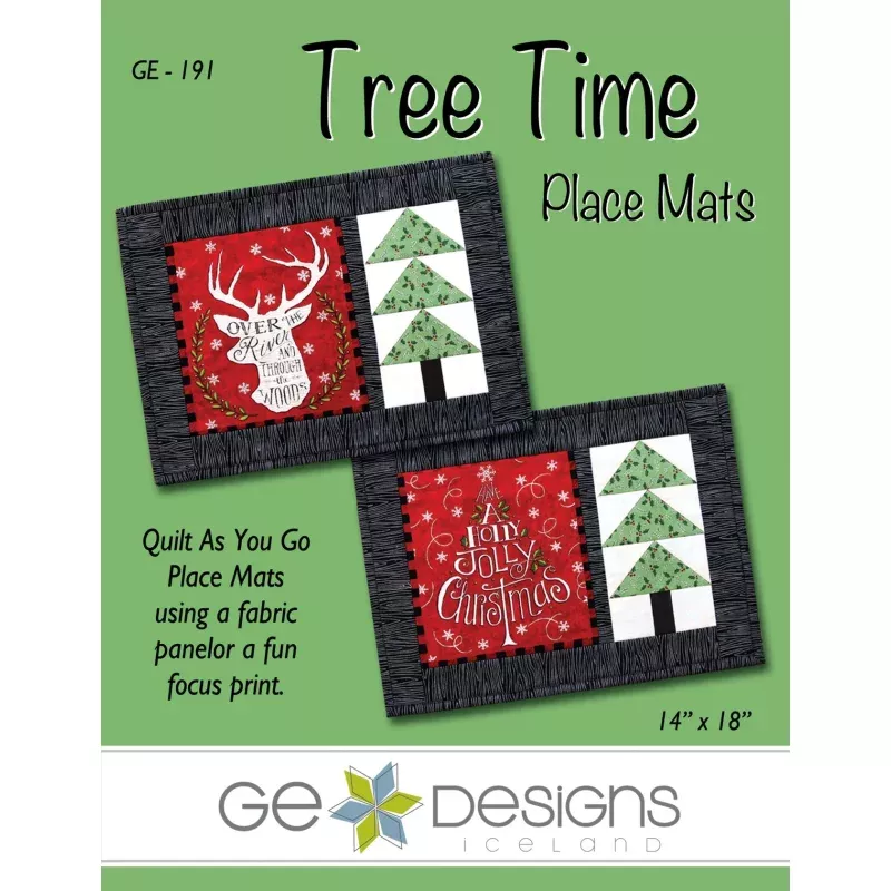 Tree Time Place Mats Pattern 191