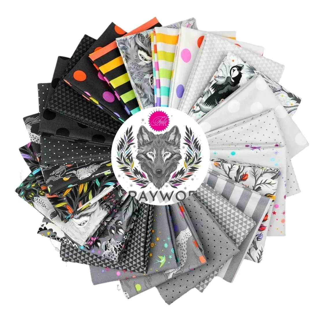 TULA PINK - GRAYWORK - 2.5" Charm Pack