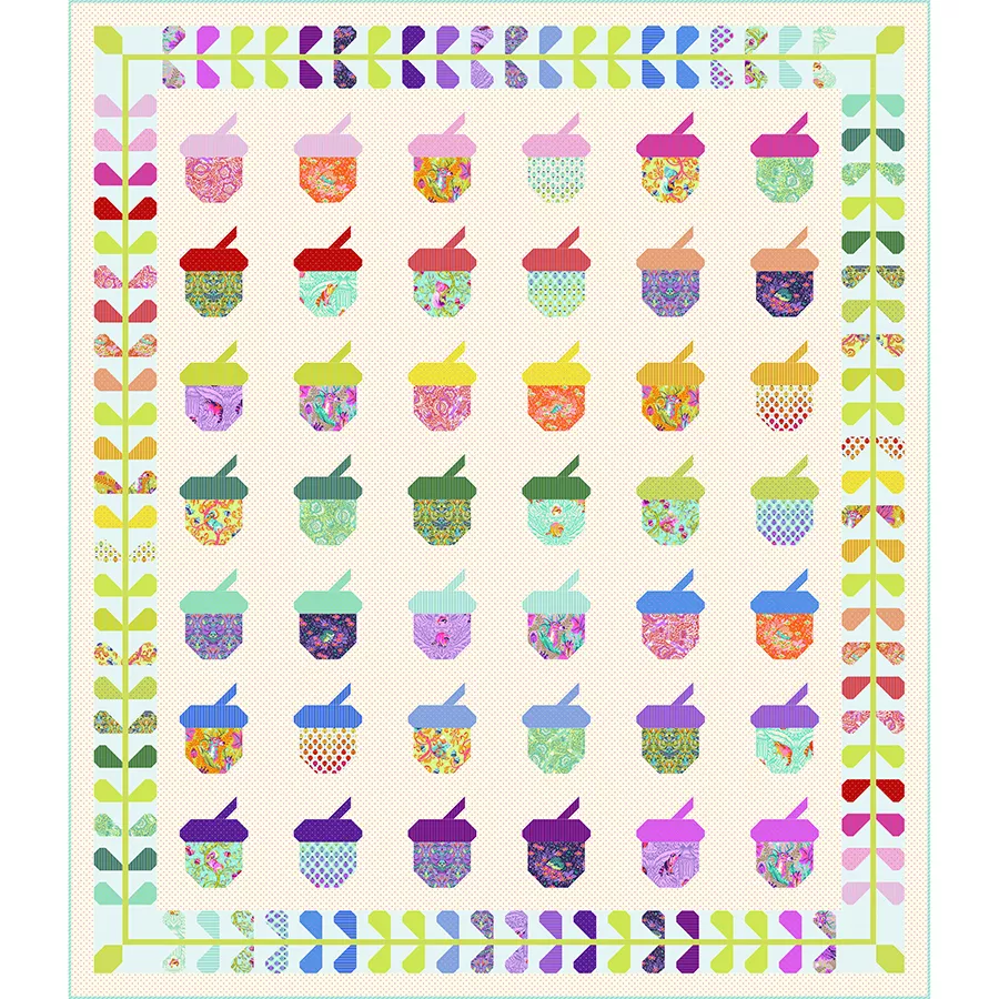 Tula Pink Nutty Quilt Kit