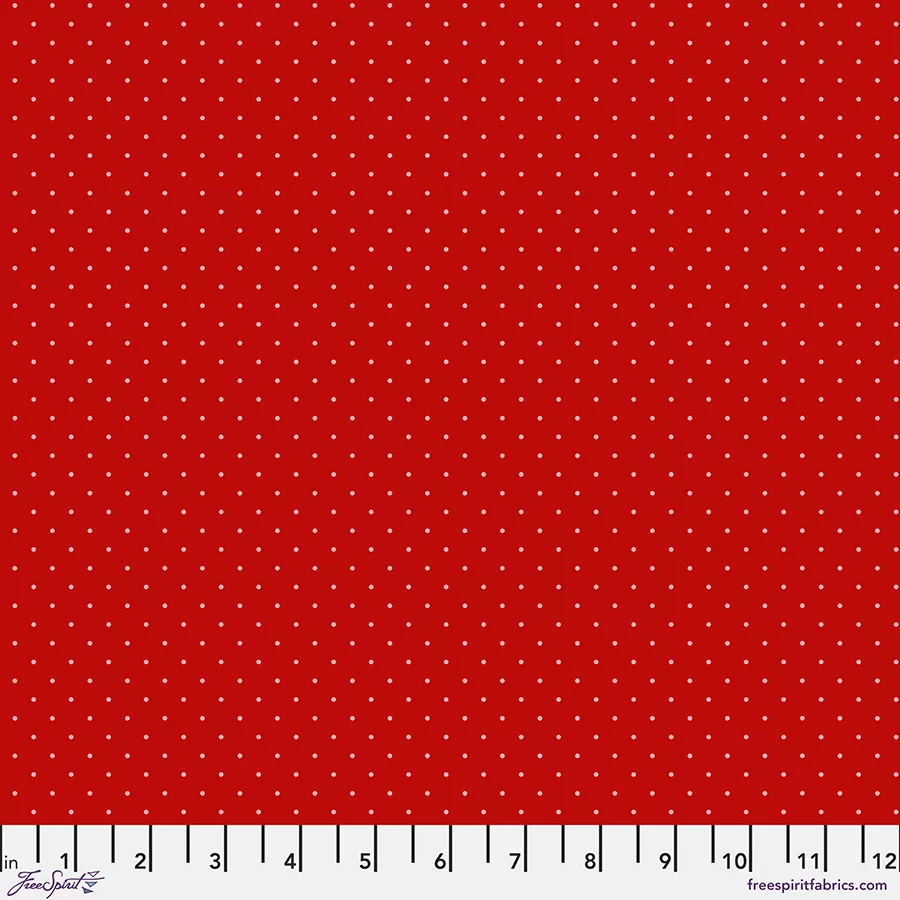 Tula Pink True Colors Tiny Dots - Watermelon