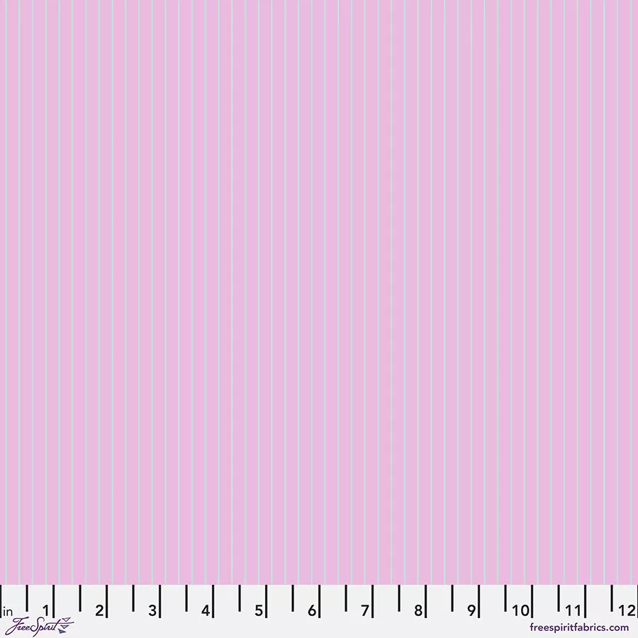 Tula Pink True Colors Tiny Stripes - Petal