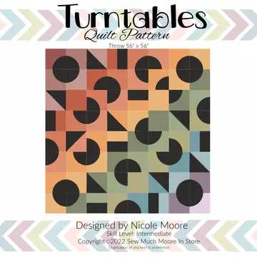 Turntables Quilt Pattern