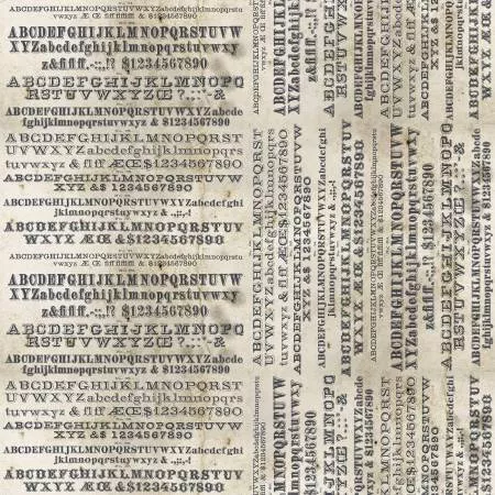 Typography - Neutral - Foundations - Tim Holtz
