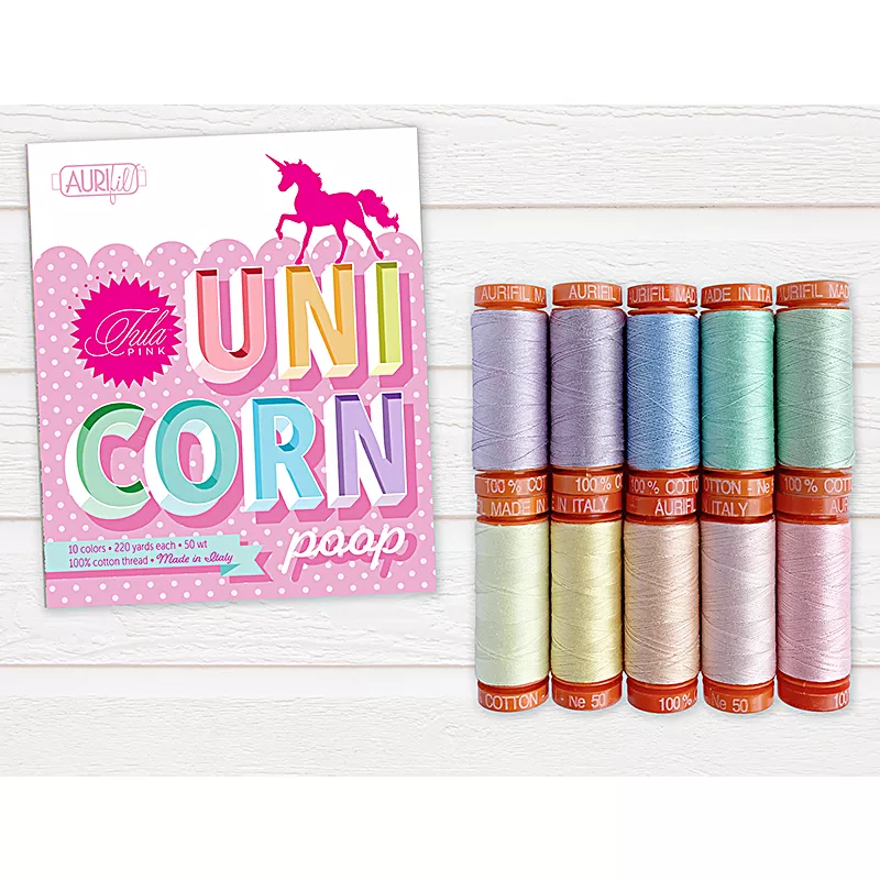Unicorn Poop Thread Pack By Tula Pink