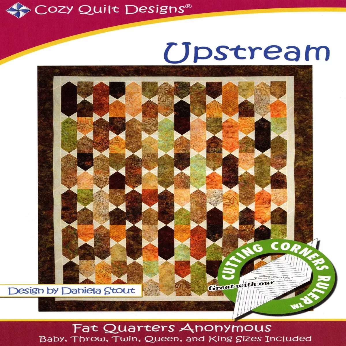 UPSTREAM – Cozy Quilt Designs Pattern