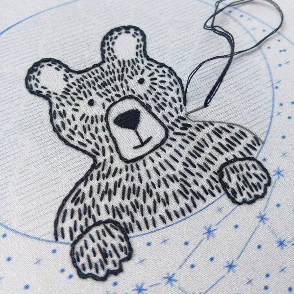 Ursa major embroidery kit