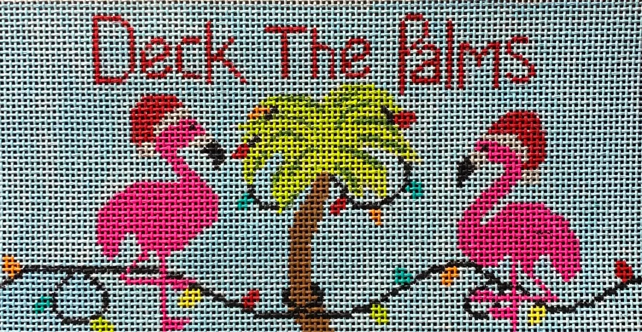 Vallerie Needlepoint Gallery – Deck the Palms
