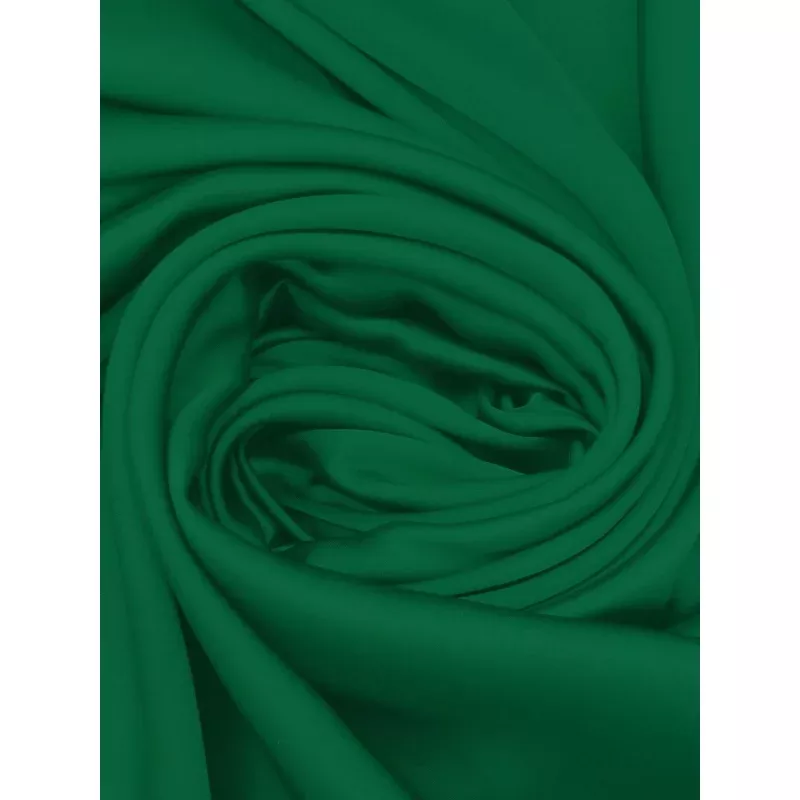 Very Dark Spring Green 100% Polyester Charmeuse 58W