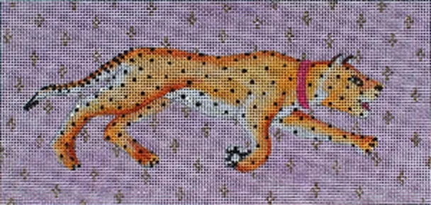 Vintage Tiger on Lavendar