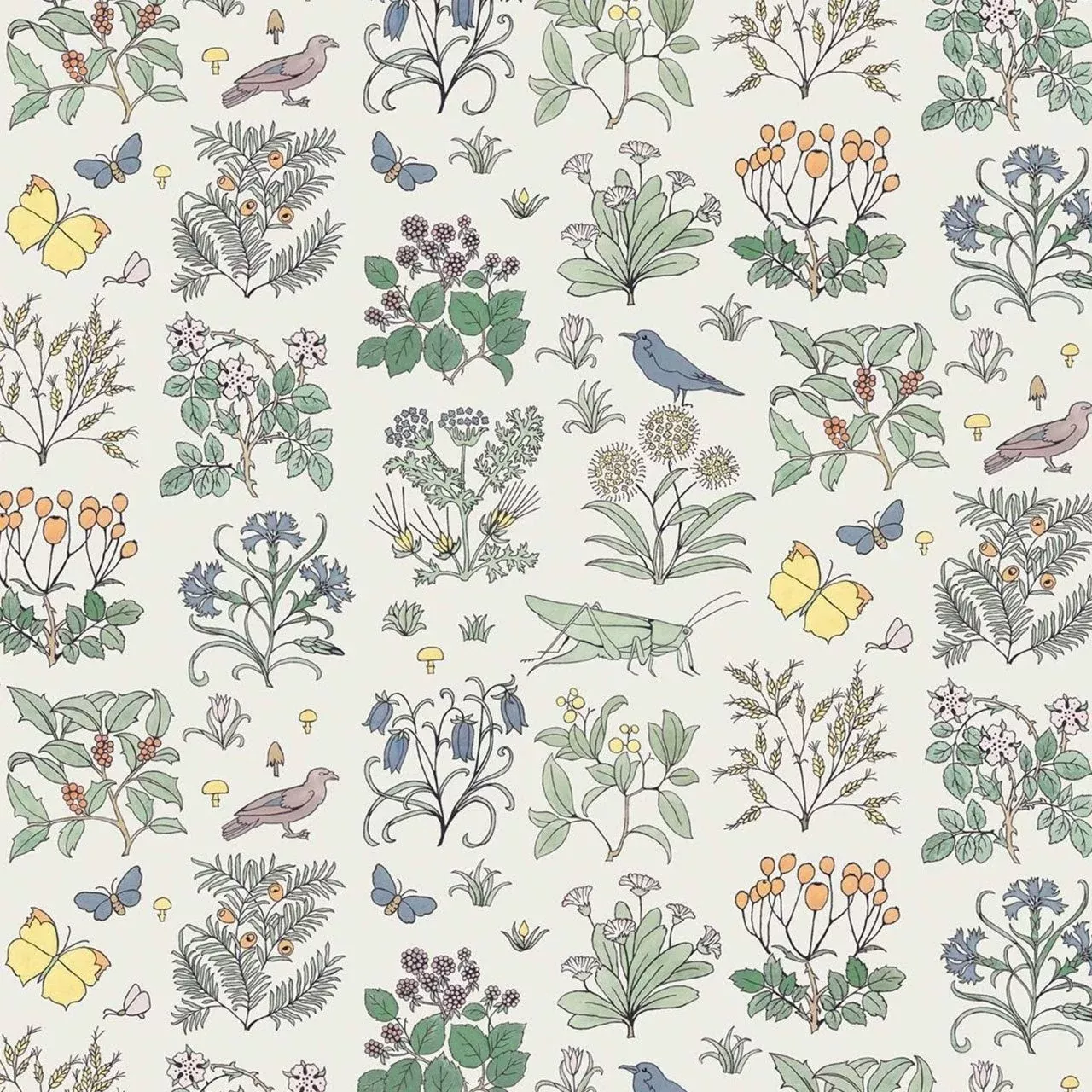 Voysey's Garden Off-White