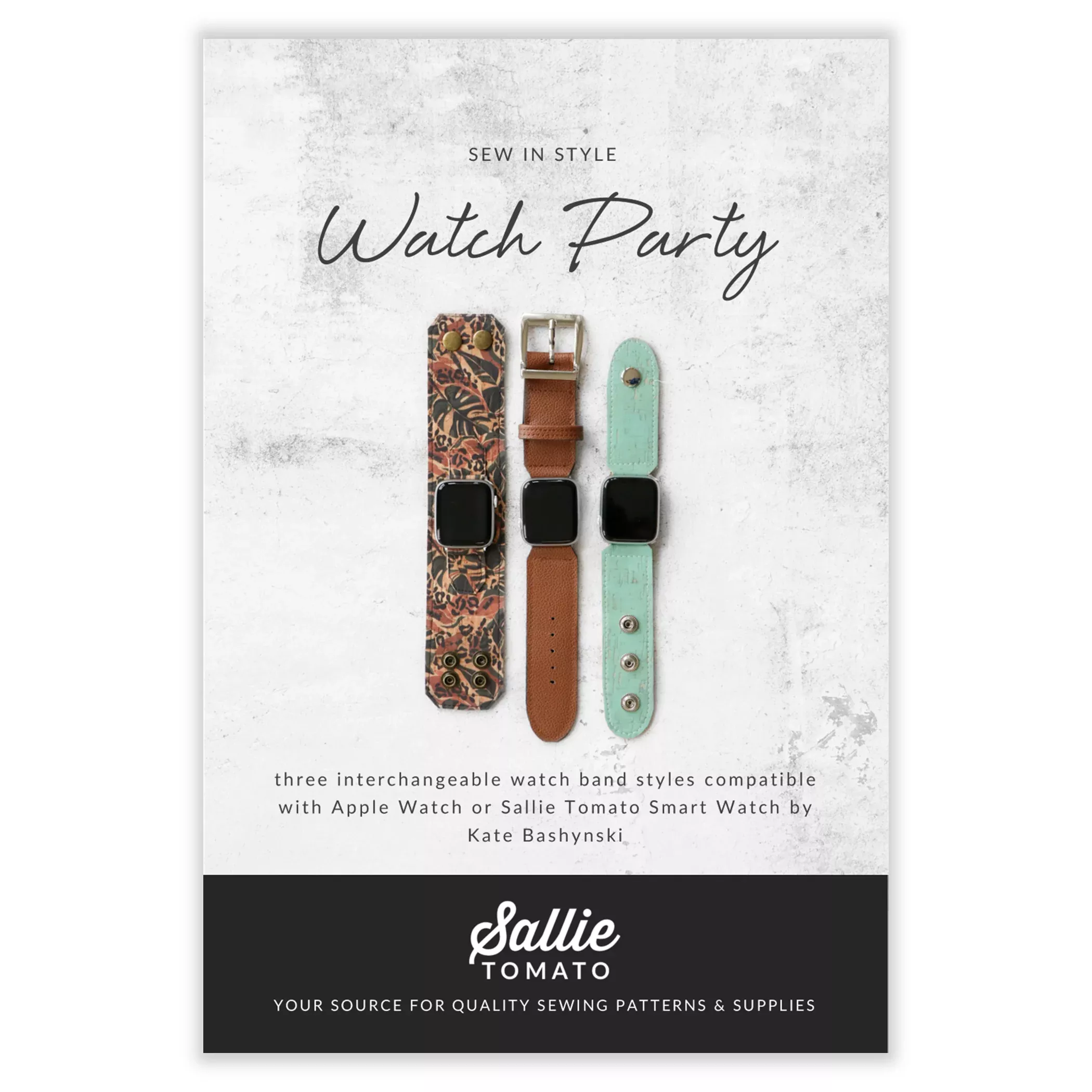 Watch Party Paper Pattern