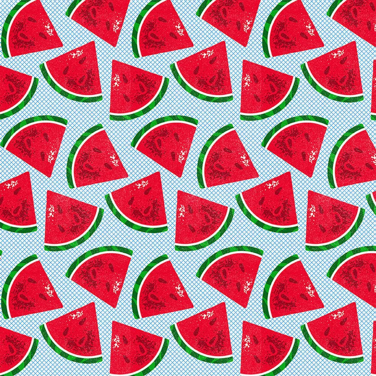 Watermelon Toss – Sateen – 118″
