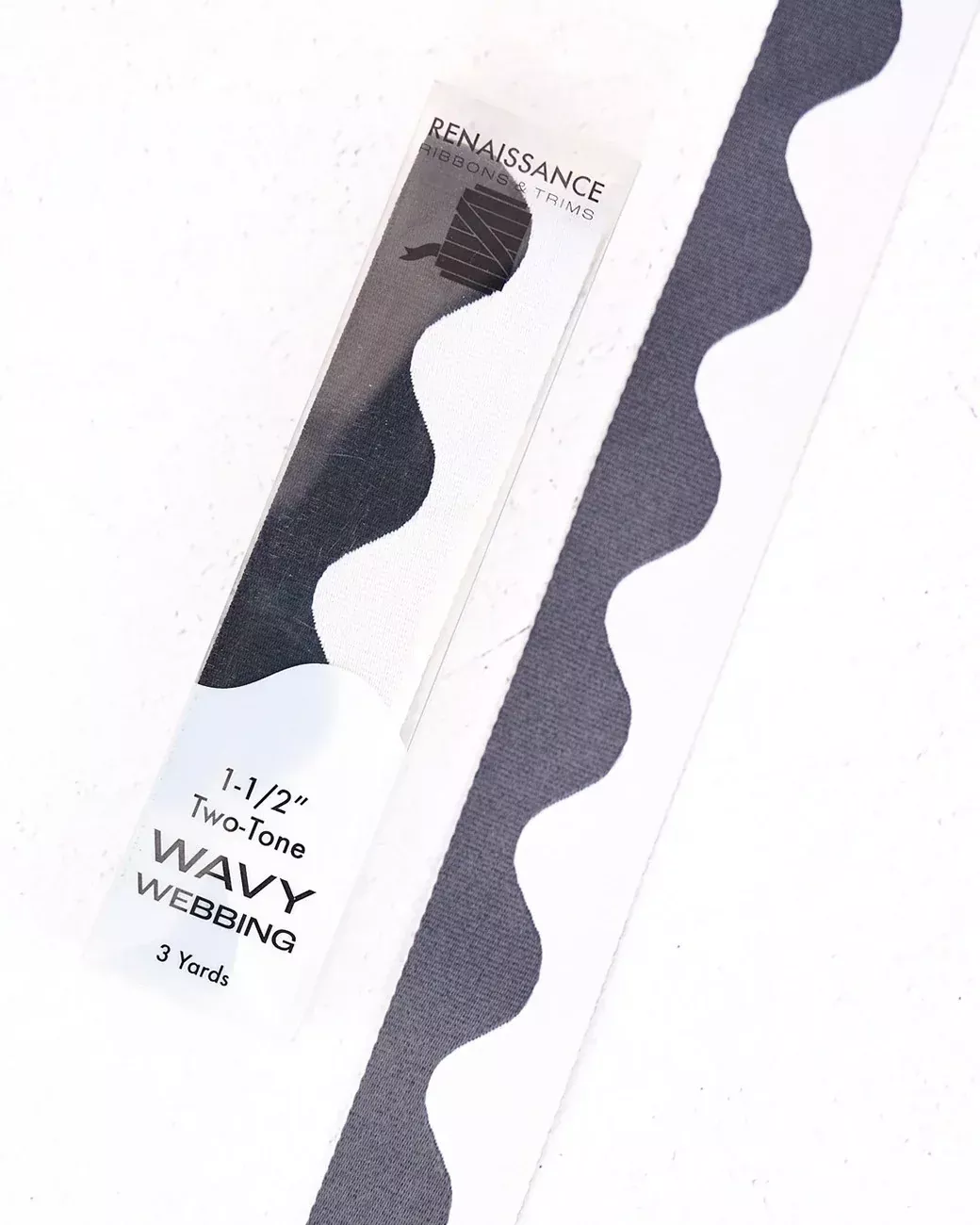 Wavy Webbing Ash 1-1 /2in x 3yds