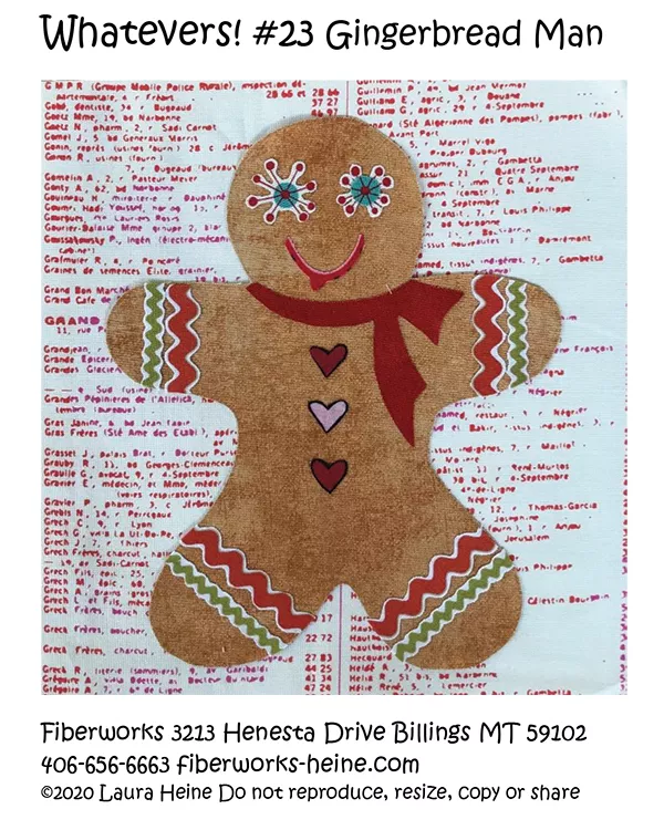 Whatevers! #23 Gingerbread Man