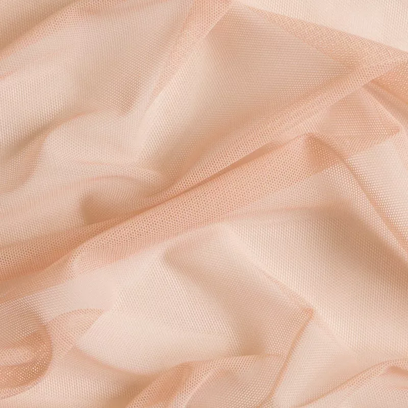 Wheat Stretch Nylon Mesh