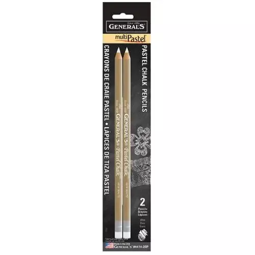 White Chalk Pencil (Pack of 2)