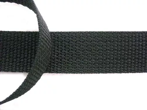 Wholesale Webbing - Polyester Webbing - 1" Black, 100 yards