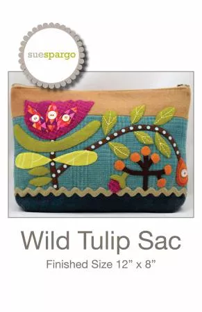 Wild Tulip Sac Pattern (Sue Spargo)