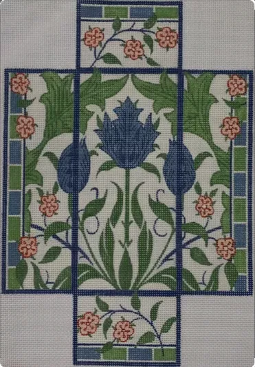 Williams Blue Tulips Brick Cover