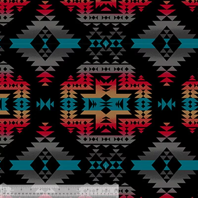 Winterfleece PrintsCanyon | Black | Winterfleece