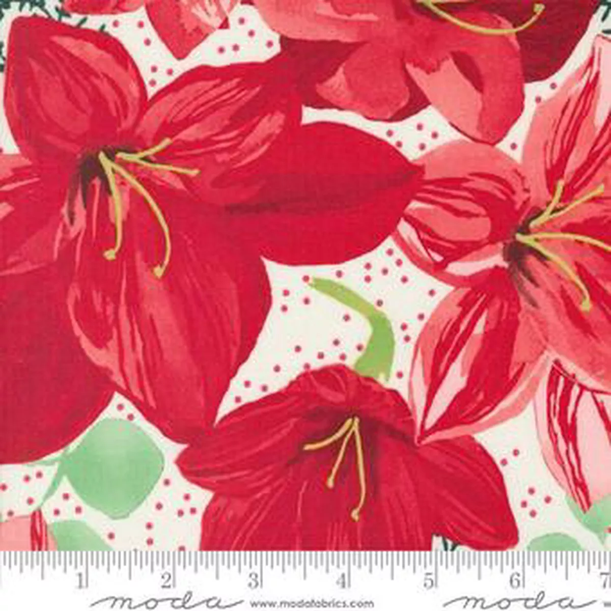 Winterly Cream Large Floral