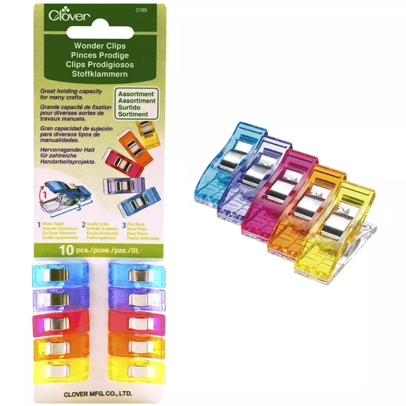 Wonder Clips 10ct (Clover)