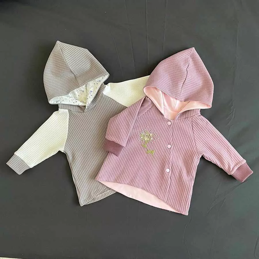 Woody Hoodie & Reversible Jacket Pattern - PDF PATTERN