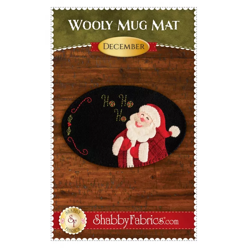 Wooly Mug Mat December Pattern